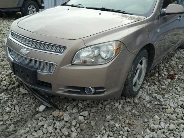 1G1ZK577X8F212536 - 2008 CHEVROLET MALIBU LTZ ბეჟი ფოტო 9