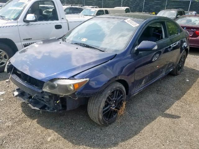 JTKDE167570211968 - 2007 TOYOTA SCION TC ლურჯი ფოტო 2