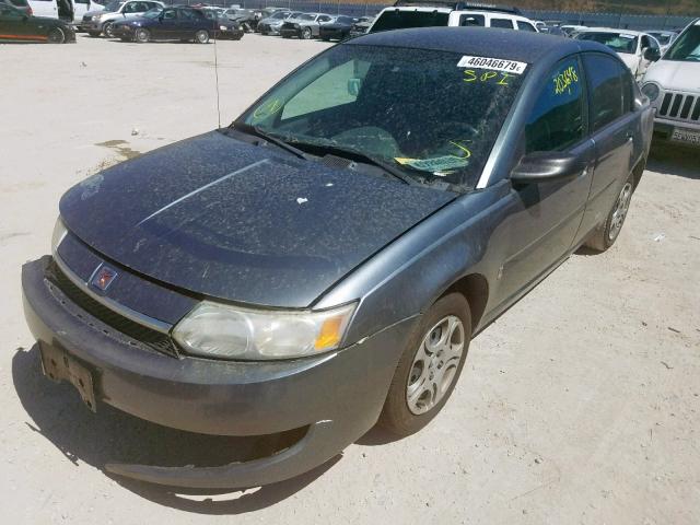 1G8AJ52F24Z146492 - 2004 SATURN ION LEVEL GRAY photo 2
