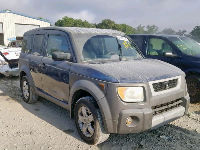 5J6YH28523L004278 - 2003 HONDA ELEMENT EX BLUE photo 1