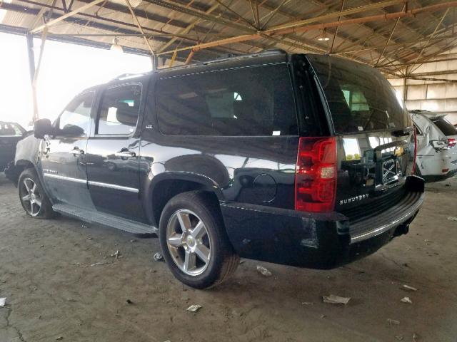 1GNSKKE74CR131864 - 2012 CHEVROLET SUBURBAN K BLACK photo 3