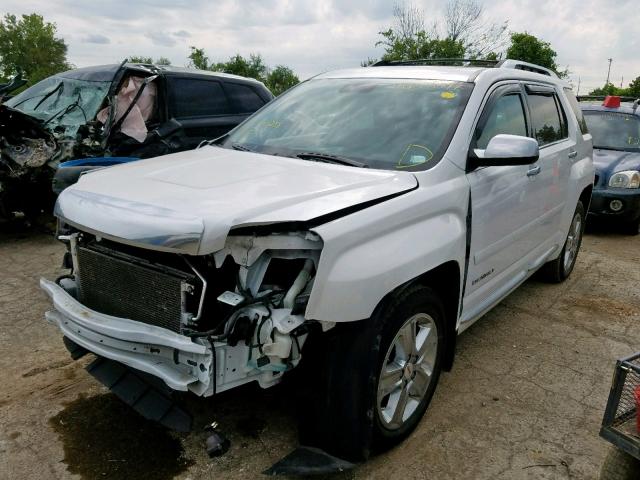 2GKFLZEK9D6210288 - 2013 GMC TERRAIN DE WHITE photo 2