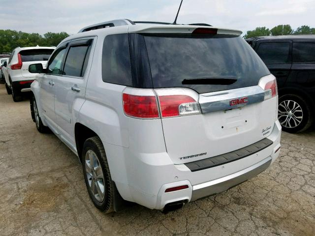 2GKFLZEK9D6210288 - 2013 GMC TERRAIN DE WHITE photo 3