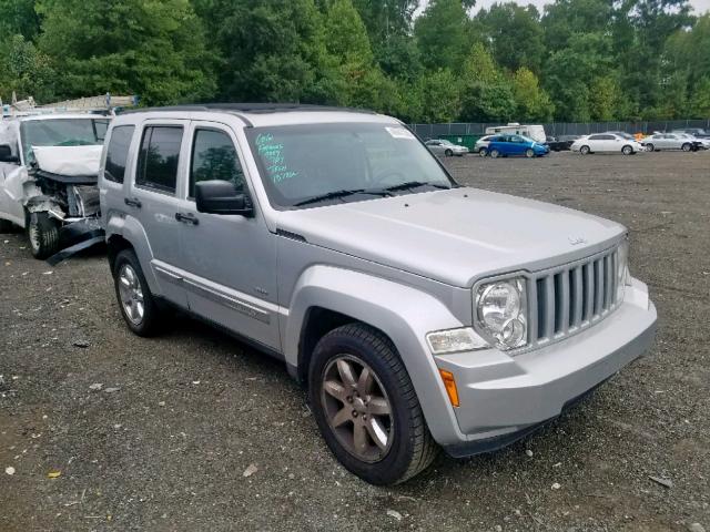 1C4PJMAK0CW185137 - 2012 JEEP LIBERTY SP SILVER photo 1