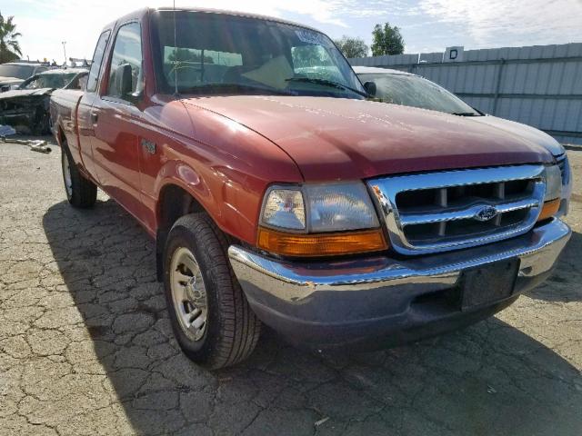 1FTYR14CXXPA15822 - 1999 FORD RANGER SUP RED photo 1