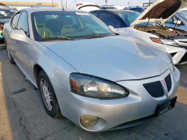 2G2WP522441316257 - 2004 PONTIAC GRAND PRIX SILVER photo 1