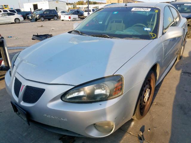 2G2WP522441316257 - 2004 PONTIAC GRAND PRIX SILVER photo 2