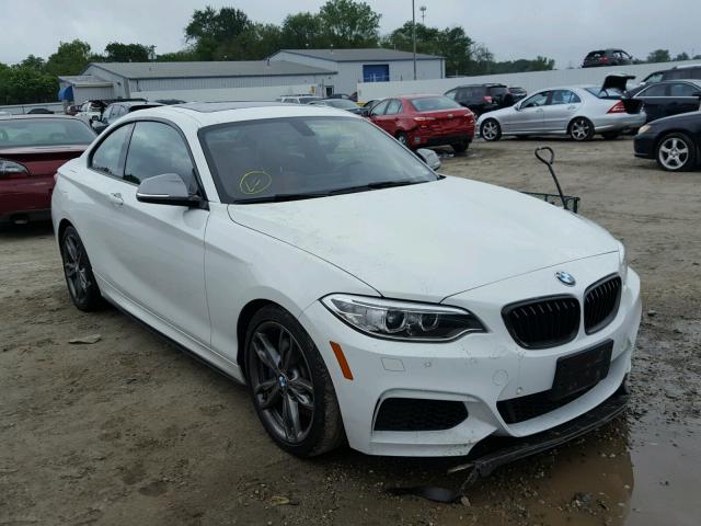 WBA1J7C51GV360003 - 2016 BMW M235I WHITE photo 1