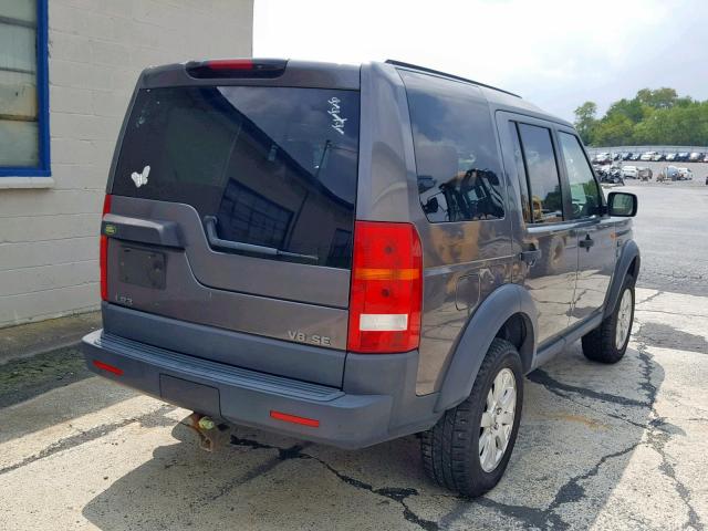 SALAE25406A392843 - 2006 LAND ROVER LR3 SE GRAY photo 4