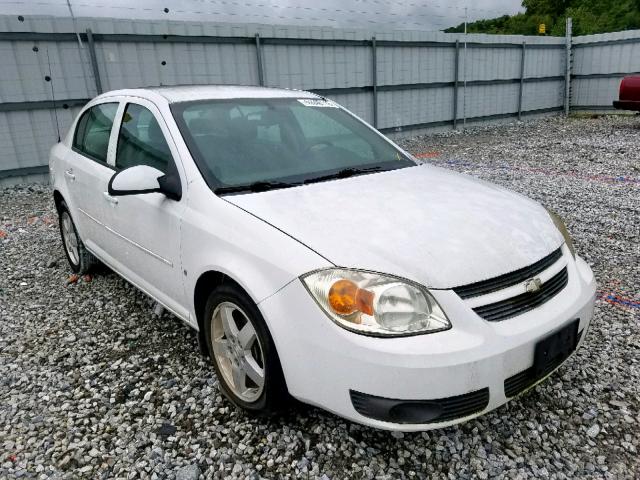 1G1AL58F787105227 - 2008 CHEVROLET COBALT LT WHITE photo 1