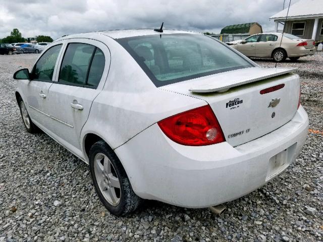 1G1AL58F787105227 - 2008 CHEVROLET COBALT LT WHITE photo 3