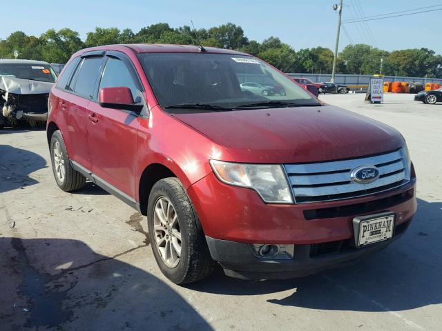 2FMDK38C27BA60636 - 2007 FORD EDGE SEL RED photo 1