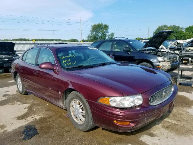 1G4HP52K644103217 - 2004 BUICK LESABRE CU MAROON photo 1