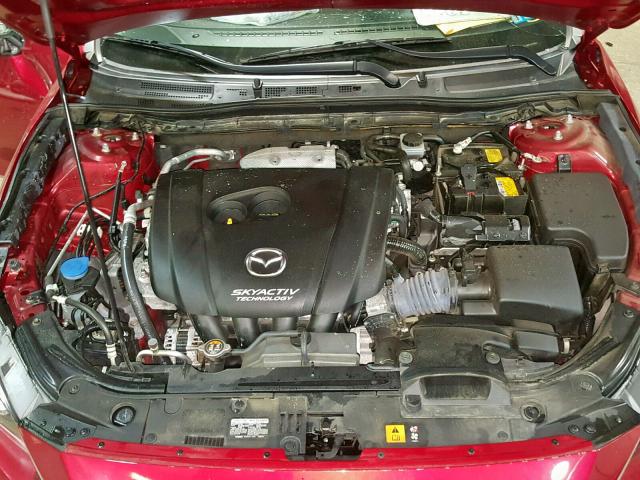 JM1BM1L33F1275552 - 2015 MAZDA 3 TOURING RED photo 7