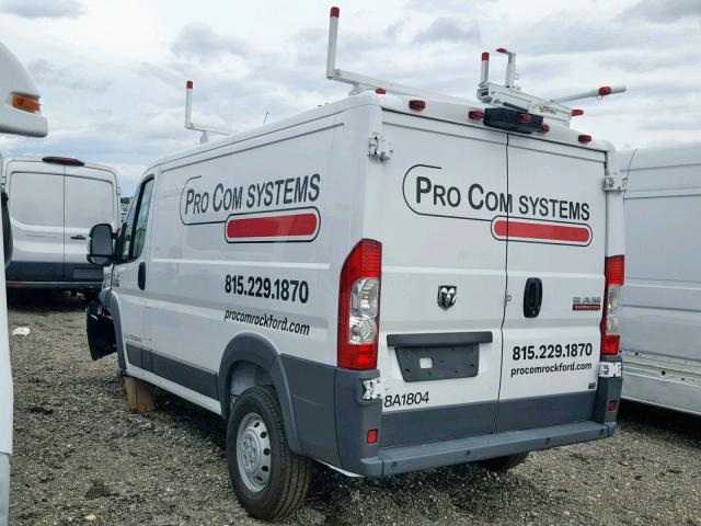 3C6TRVNG0JE143343 - 2018 RAM PROMASTER 白色 照片 3
