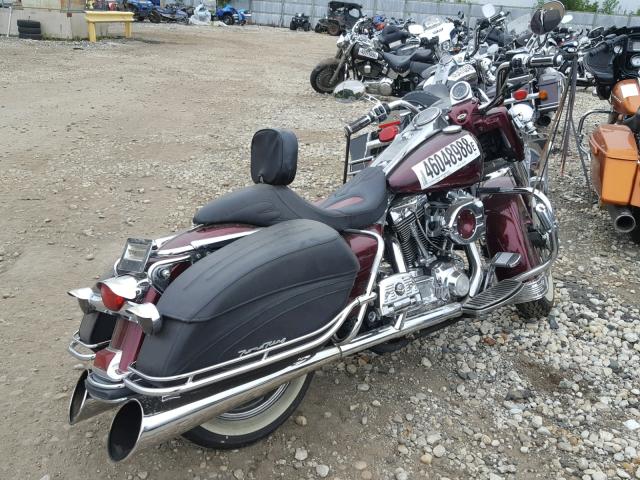 1HD1FHW14XY639140 - 1999 HARLEY-DAVIDSON FLHPI BURGUNDY photo 4