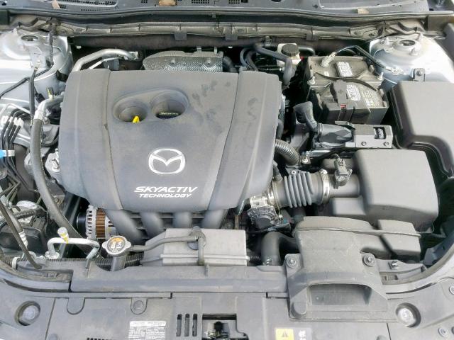 3MZBN1V77HM121071 - 2017 MAZDA 3 TOURING SILVER photo 7