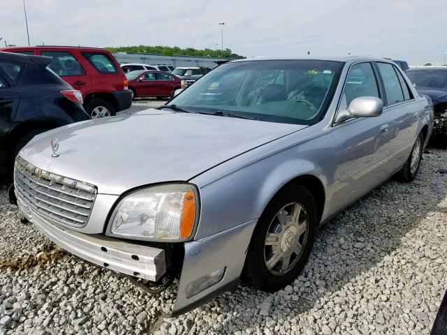 1G6KD54Y43U234460 - 2003 CADILLAC DEVILLE SILVER photo 2