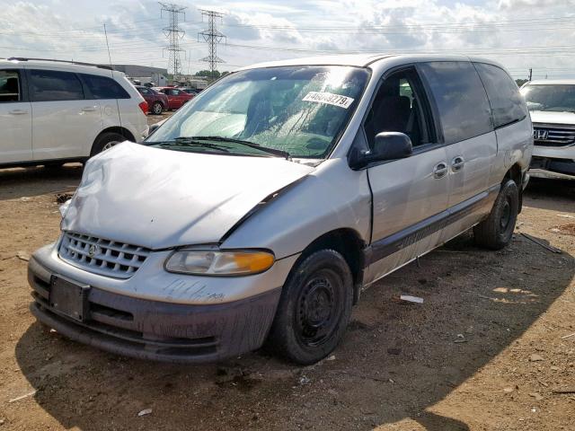 1C4GJ44G6YB674342 - 2000 CHRYSLER GRAND VOYA SILVER photo 2