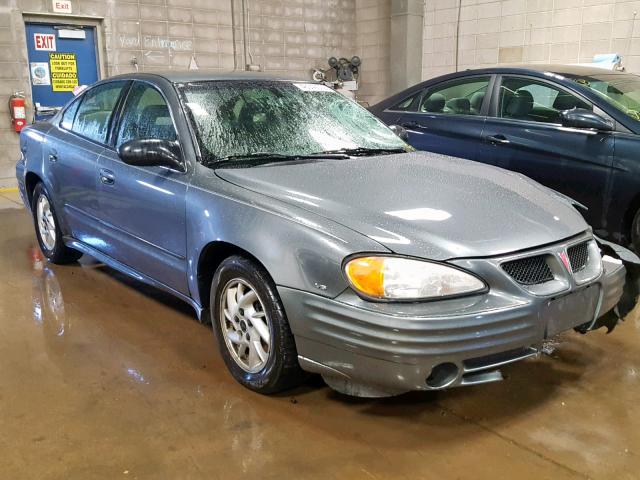 1G2NG52E83M591154 - 2003 PONTIAC GRAND AM S GRAY photo 1