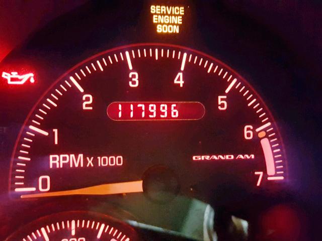 1G2NG52E83M591154 - 2003 PONTIAC GRAND AM S GRAY photo 8