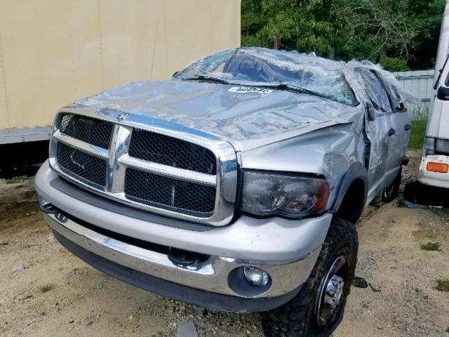 3D7LS38C25G738558 - 2005 DODGE RAM 3500 S SILVER photo 2