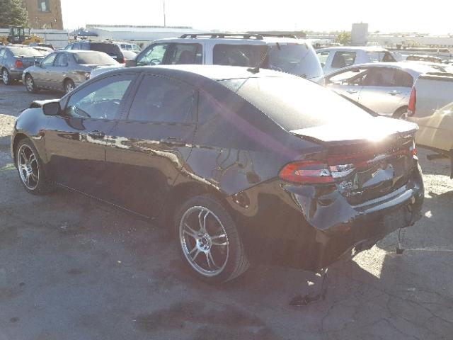 1C3CDFBB4FD252309 - 2015 DODGE DART SXT BLACK photo 3