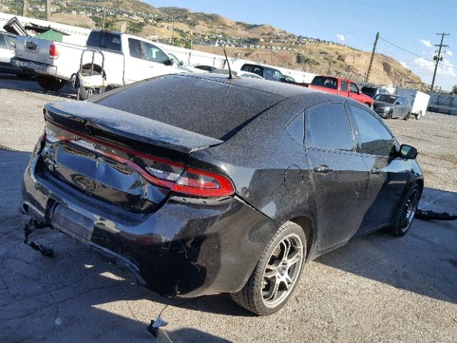 1C3CDFBB4FD252309 - 2015 DODGE DART SXT BLACK photo 4