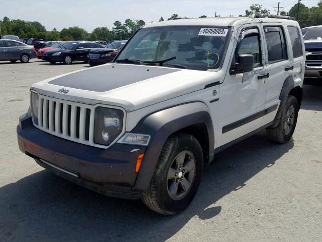 1J4PN3GK7AW160930 - 2010 JEEP LIBERTY RE WHITE photo 2