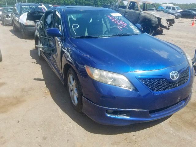 4T1BE46K47U108288 - 2007 TOYOTA CAMRY NEW BLUE photo 1