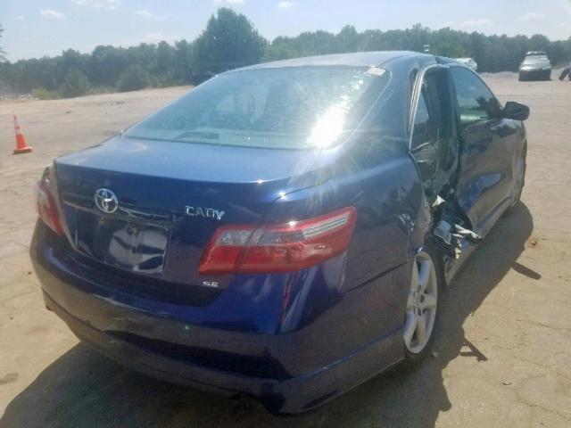 4T1BE46K47U108288 - 2007 TOYOTA CAMRY NEW BLUE photo 4