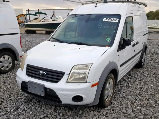 NM0LS7BN7DT135406 - 2013 FORD TRANSIT CO WHITE photo 2