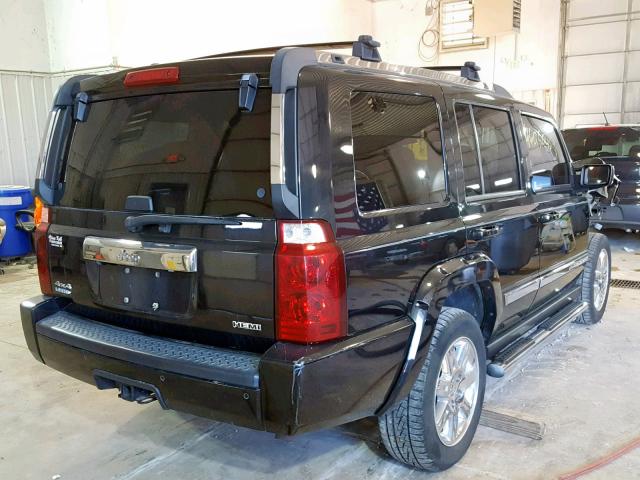 1J4RG5GT2AC108761 - 2010 JEEP COMMANDER BLACK photo 4