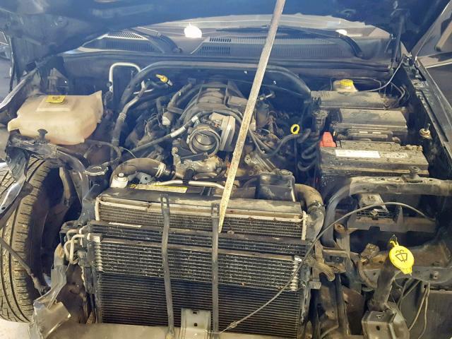 1J4RG5GT2AC108761 - 2010 JEEP COMMANDER BLACK photo 7