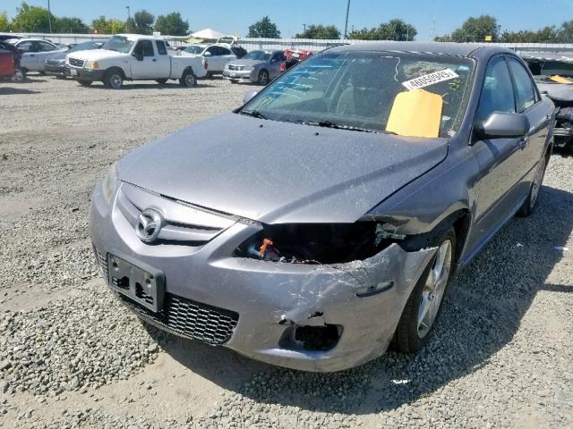 1YVHP80C985M26074 - 2008 MAZDA 6 I SILVER photo 2