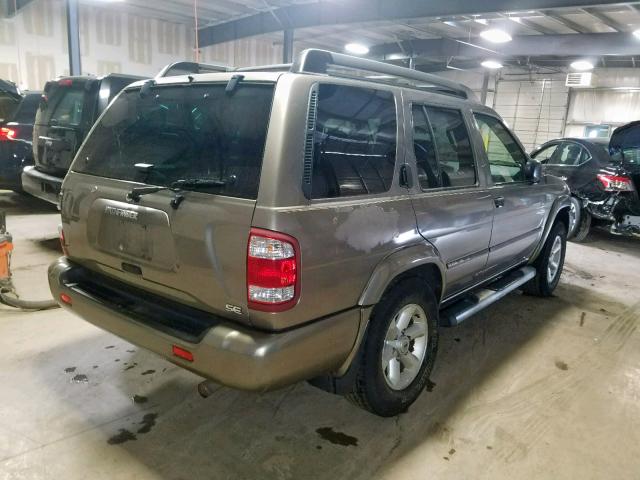 JN8DR09Y83W831767 - 2003 NISSAN PATHFINDER ნაცრისფერი ფოტო 4