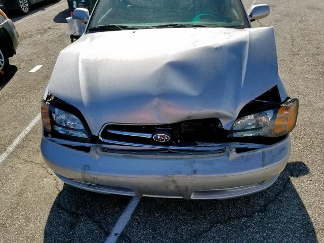 4S3BE656427200819 - 2002 SUBARU LEGACY GT SILVER photo 7