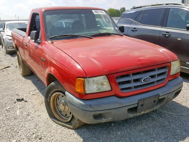 1FTYR10U93PA41143 - 2003 FORD RANGER RED photo 1