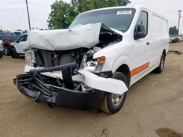 1N6AF0KY6CN102784 - 2012 NISSAN NV 2500 WHITE photo 2