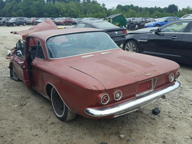 40927W254532 - 1964 CHEVROLET COR MONZA RED photo 3