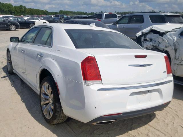 2C3CCAEG1KH594715 - 2019 CHRYSLER 300 LIMITE WHITE photo 3