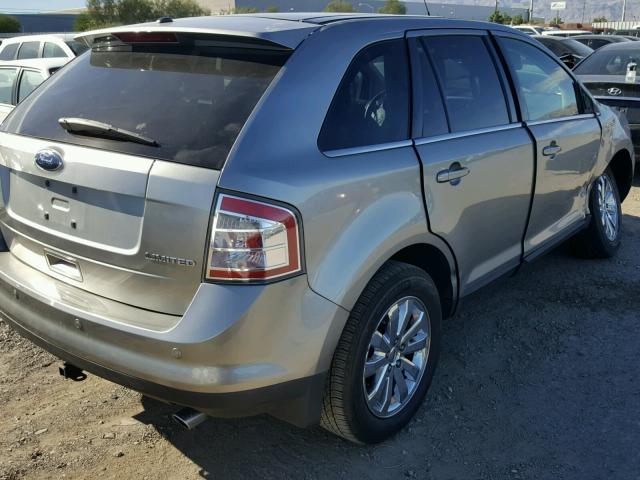 2FMDK39C58BB46247 - 2008 FORD EDGE LIMIT SILVER photo 4