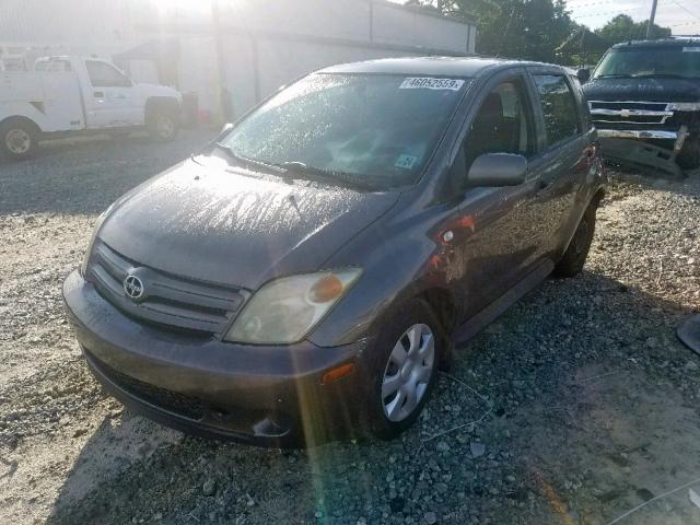 JTKKT624240054742 - 2004 TOYOTA SCION XA GRAY photo 2