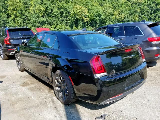 2C3CCABT2KH590884 - 2019 CHRYSLER 300 S BLACK photo 3