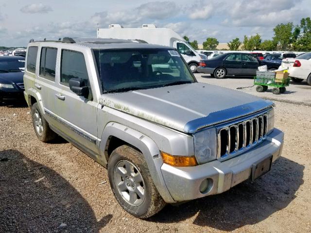 1J8HG58276C100307 - 2006 JEEP COMMANDER 银色 照片 1