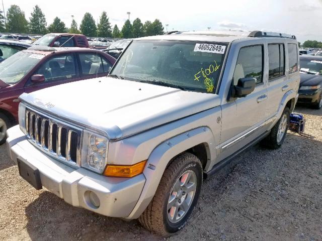 1J8HG58276C100307 - 2006 JEEP COMMANDER 银色 照片 2