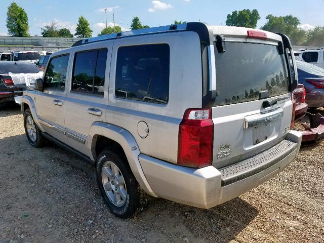 1J8HG58276C100307 - 2006 JEEP COMMANDER 银色 照片 3
