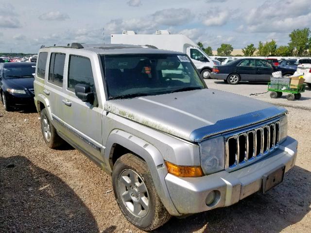 1J8HG58276C100307 - 2006 JEEP COMMANDER 银色 照片 9
