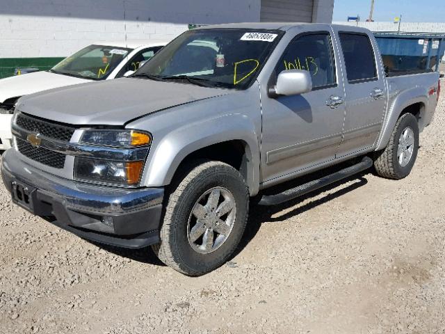 1GCHTDFEXC8131902 - 2012 CHEVROLET COLORADO L SILVER photo 2