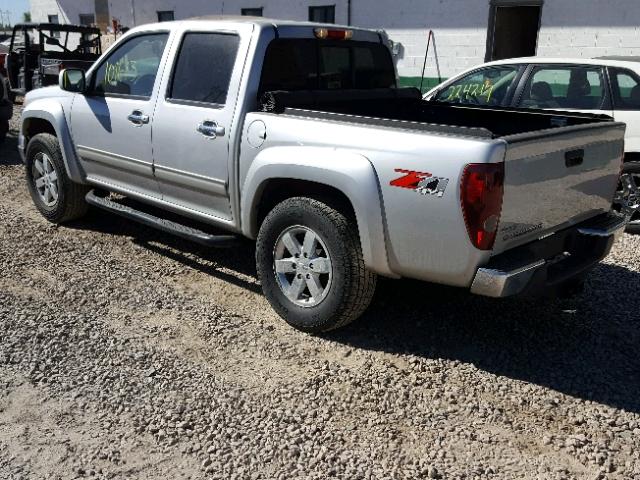 1GCHTDFEXC8131902 - 2012 CHEVROLET COLORADO L SILVER photo 3